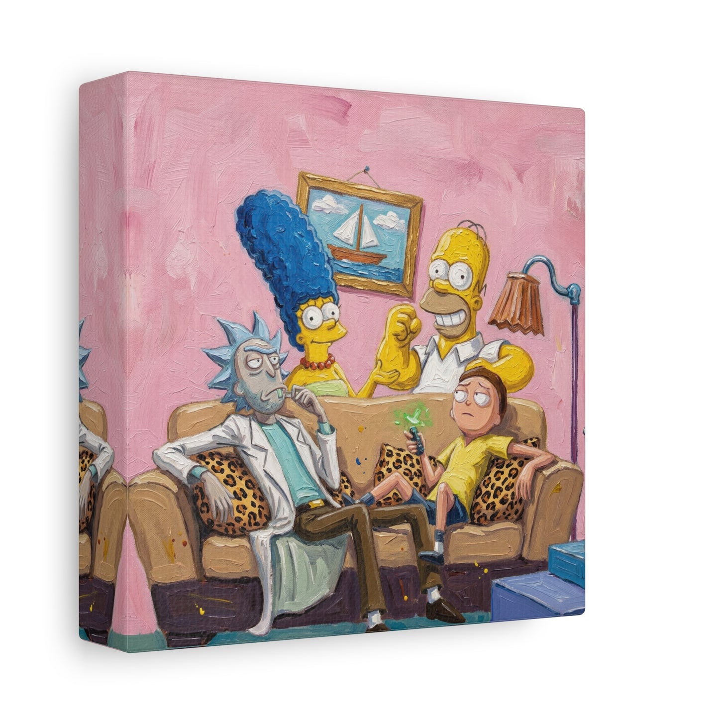 House Guest 1 Canvas Wall Art Print