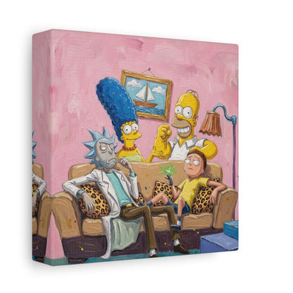House Guest 1 Canvas Wall Art Print