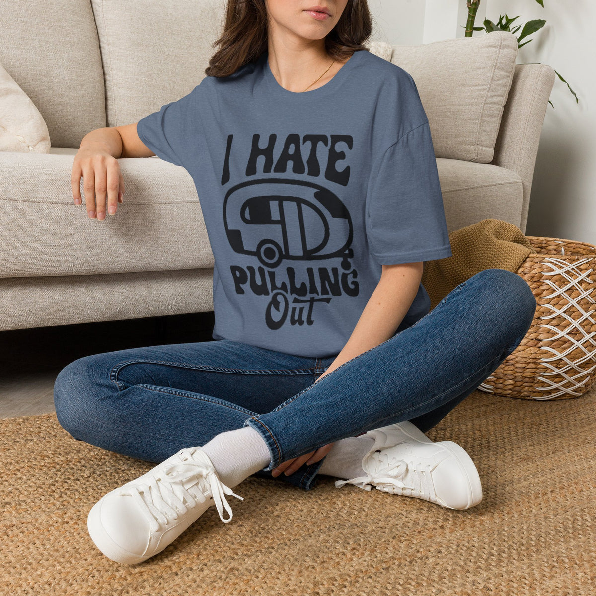 I Hate Pulling Out Camper T-Shirt — Funny RV & Trailer Camping Tee