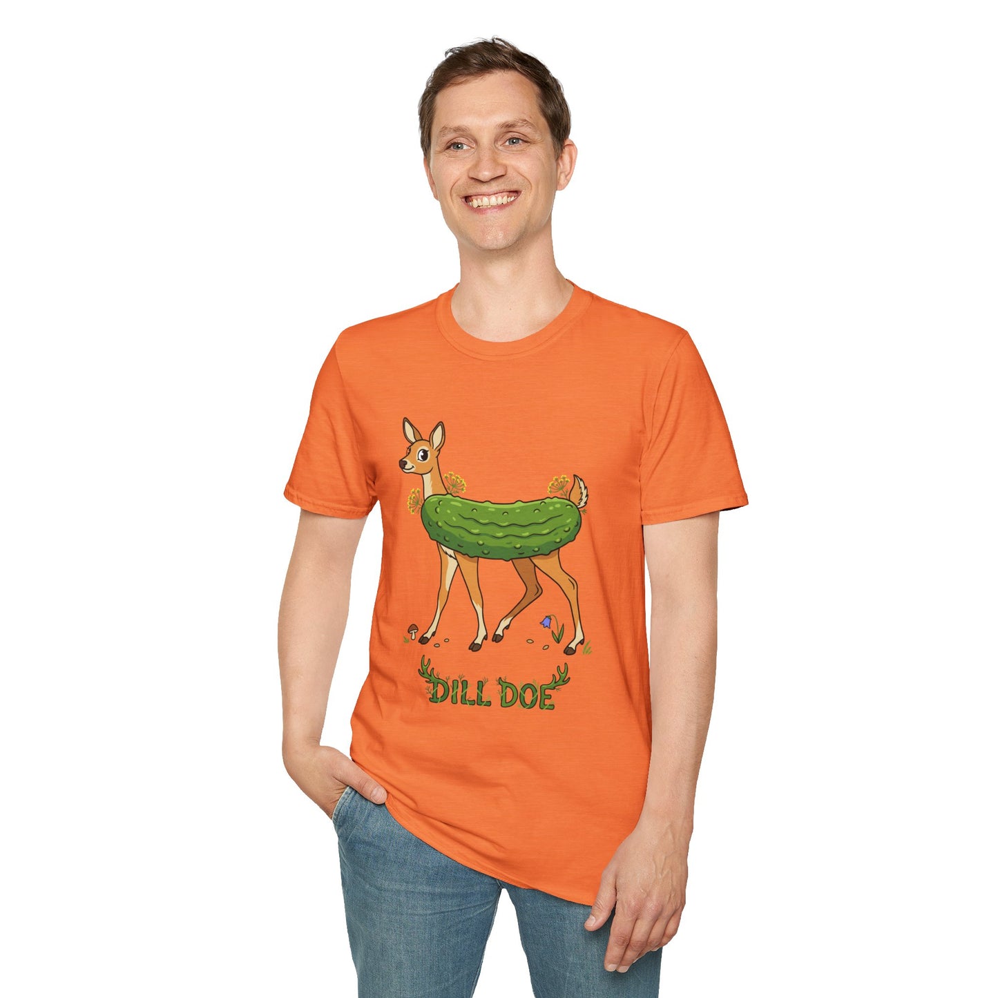Dill Doe T-Shirt — Cute Pickle Deer Graphic Tee