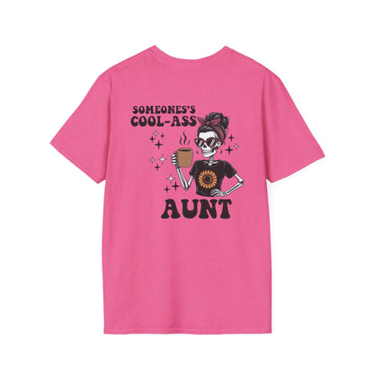 Cool Aunt Club T-Shirt — "Someone's Cool-Ass Aunt" Graphic Tee