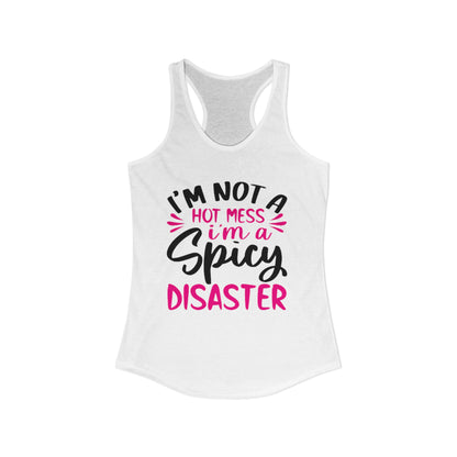 Women's Ideal "Hot Mess" Racerback Tank