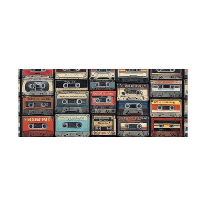 Cassette Tape Collage Fine Art Poster