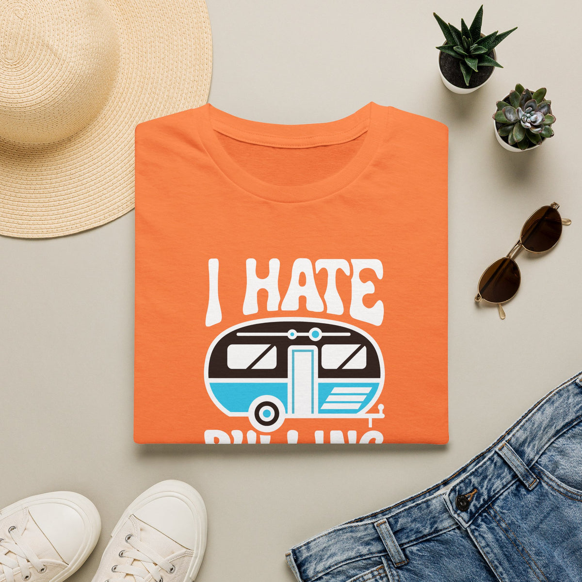 I Hate Pulling Out Camper T-Shirt — Funny RV Camping Tee