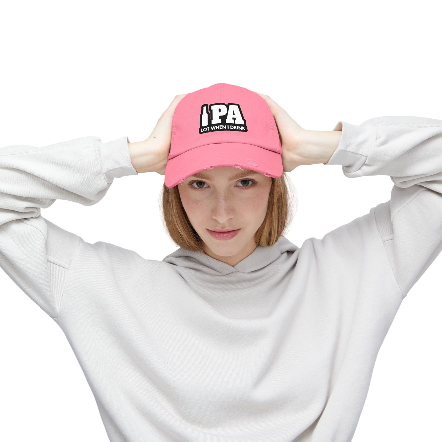 IPA Lot When I Drink Distressed Cap