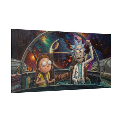 Ricks World 2 Abstract Canvas Wall Art — Matte Stretched 1.25"