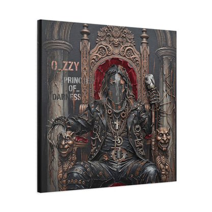 Prince Of Darkness Canvas Art — Matte Stretched Canvas Print