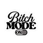 Bitch Mode On Kiss-Cut Sticker — Bold Black Script Laptop Decal