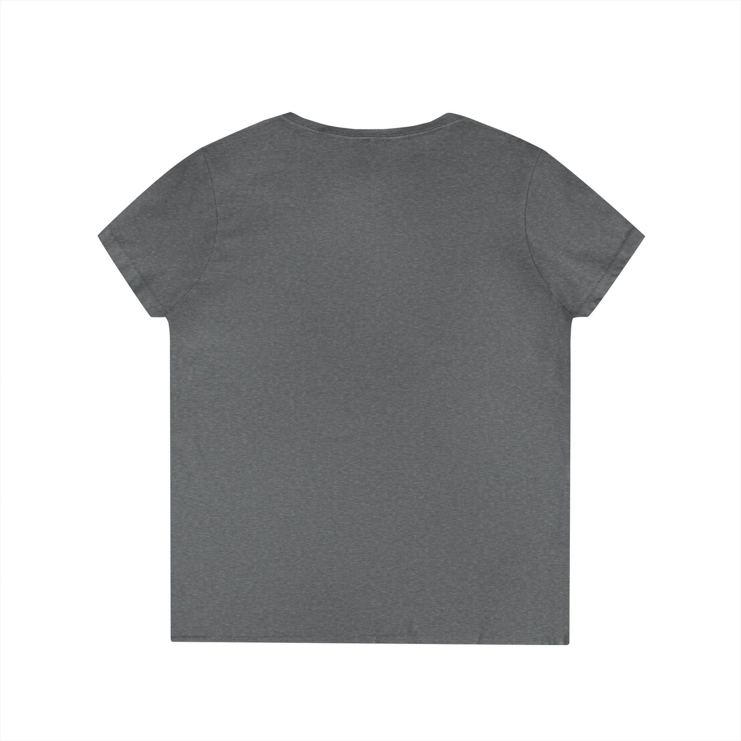 V-Neck T-Shirt — "She's a Cuntry Music Fan" Retro Typography Tee