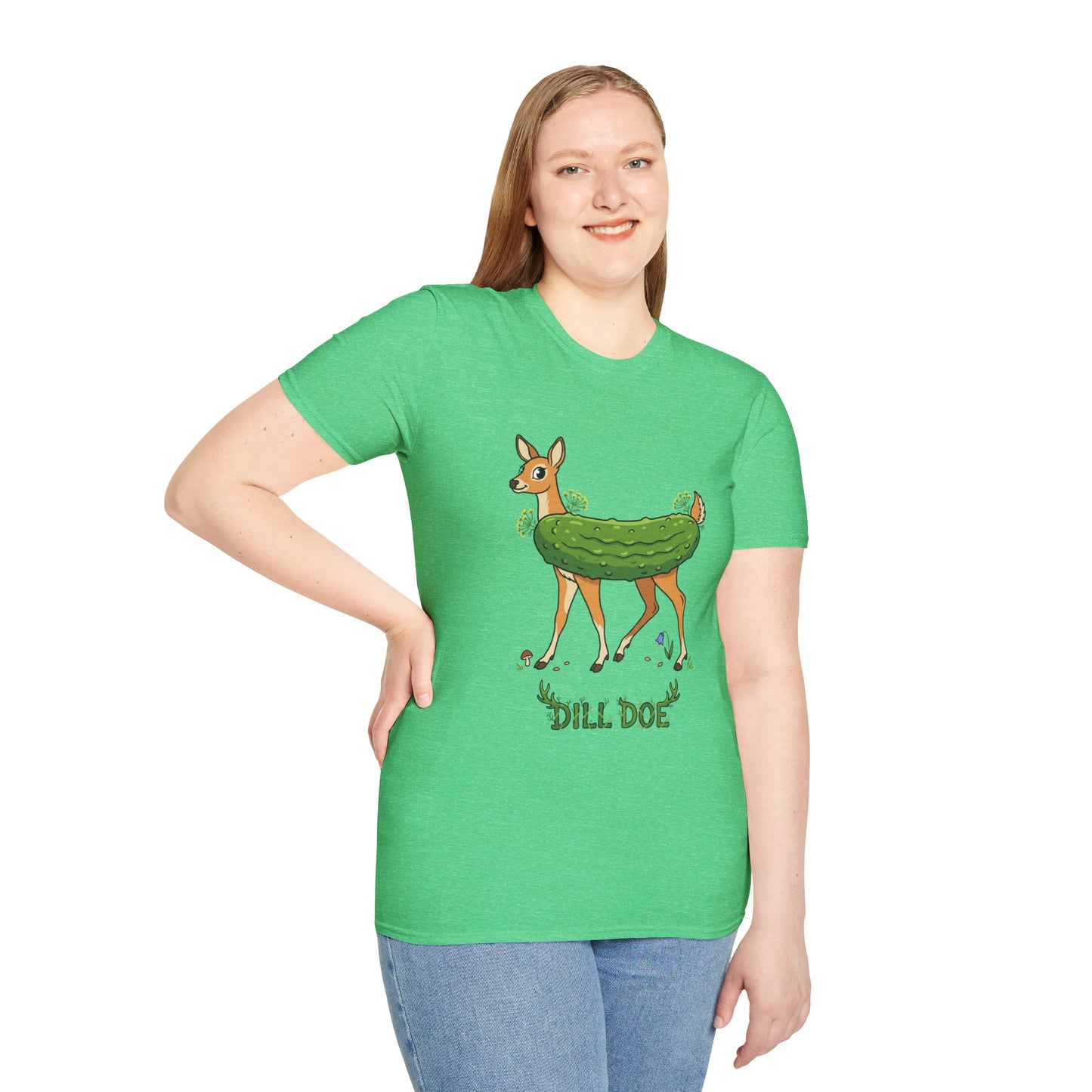 Dill Doe T-Shirt — Cute Pickle Deer Graphic Tee