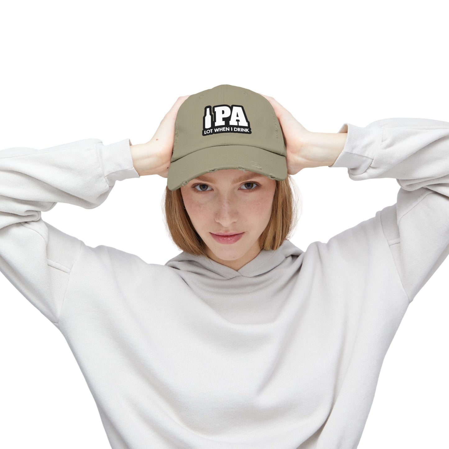 IPA Lot When I Drink Distressed Cap
