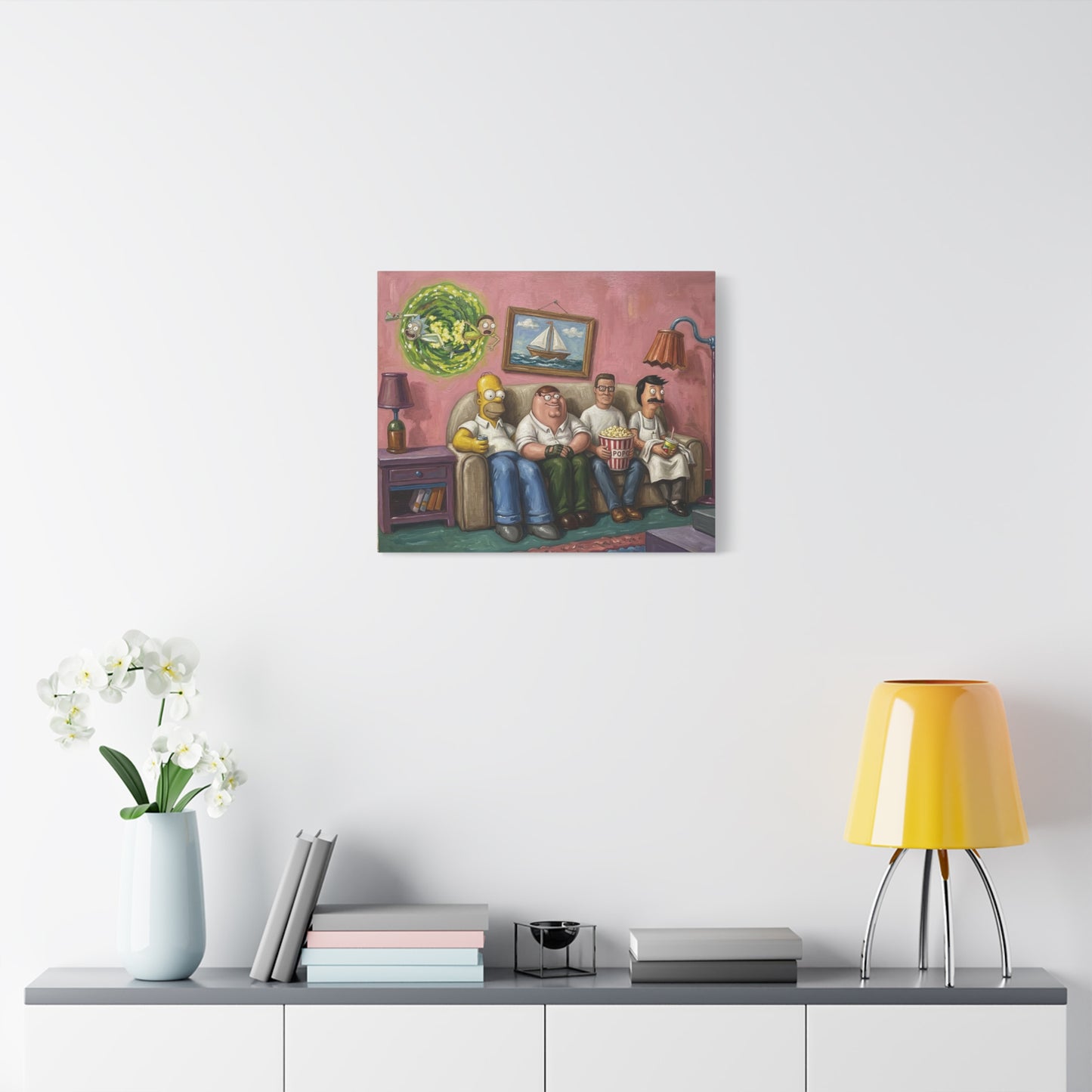 House Guest 2 Canvas Wall Art Print