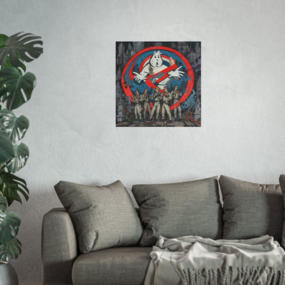 Ghostbusters Vintage Fine Art Poster Print