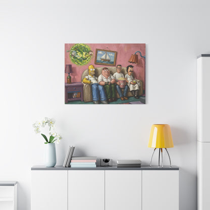 House Guest 2 Canvas Wall Art Print