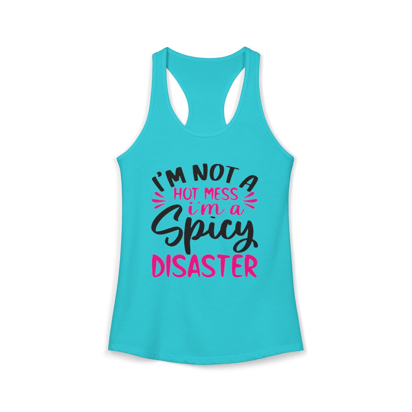 Women's Ideal "Hot Mess" Racerback Tank