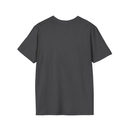 Camping T-Shirt — "Morning Wood" Tent & Pine Tree Outdoor Graphic Tee