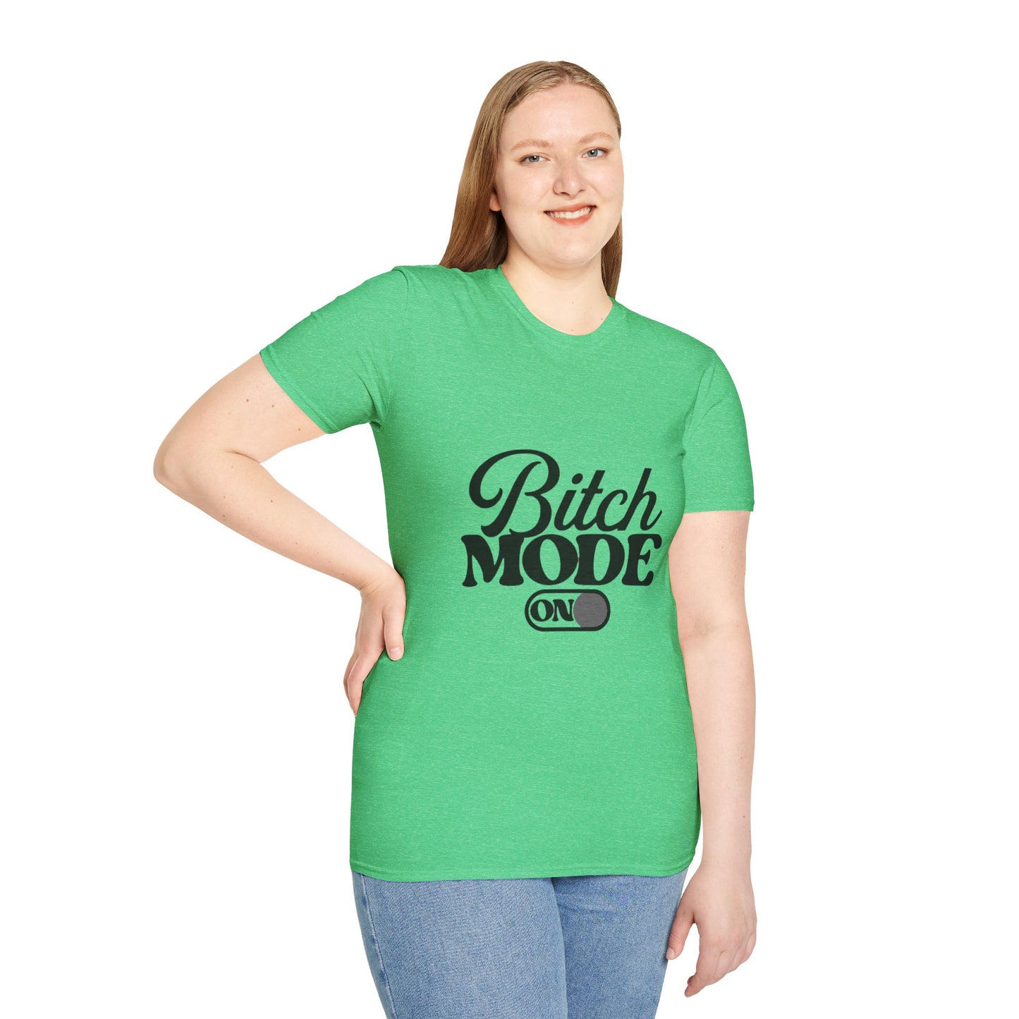 Bitch Mode On T-Shirt — Funny Sassy Graphic Tee for Bold Women