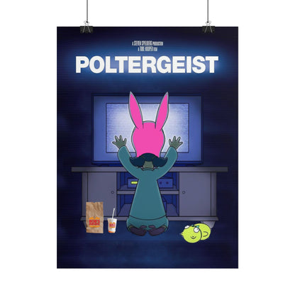 Poltergeist Burger Movie Poster - Rolled Horror Poster