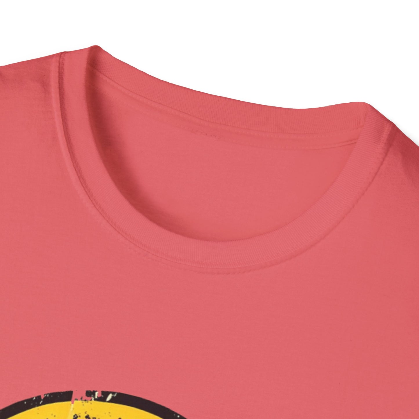 Smokin' Cool Emoji T-Shirt — Retro Grinning Face with Sunglasses & Cigar