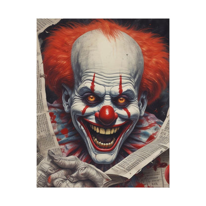 Pennywise Inspired Clown Rolled Posters