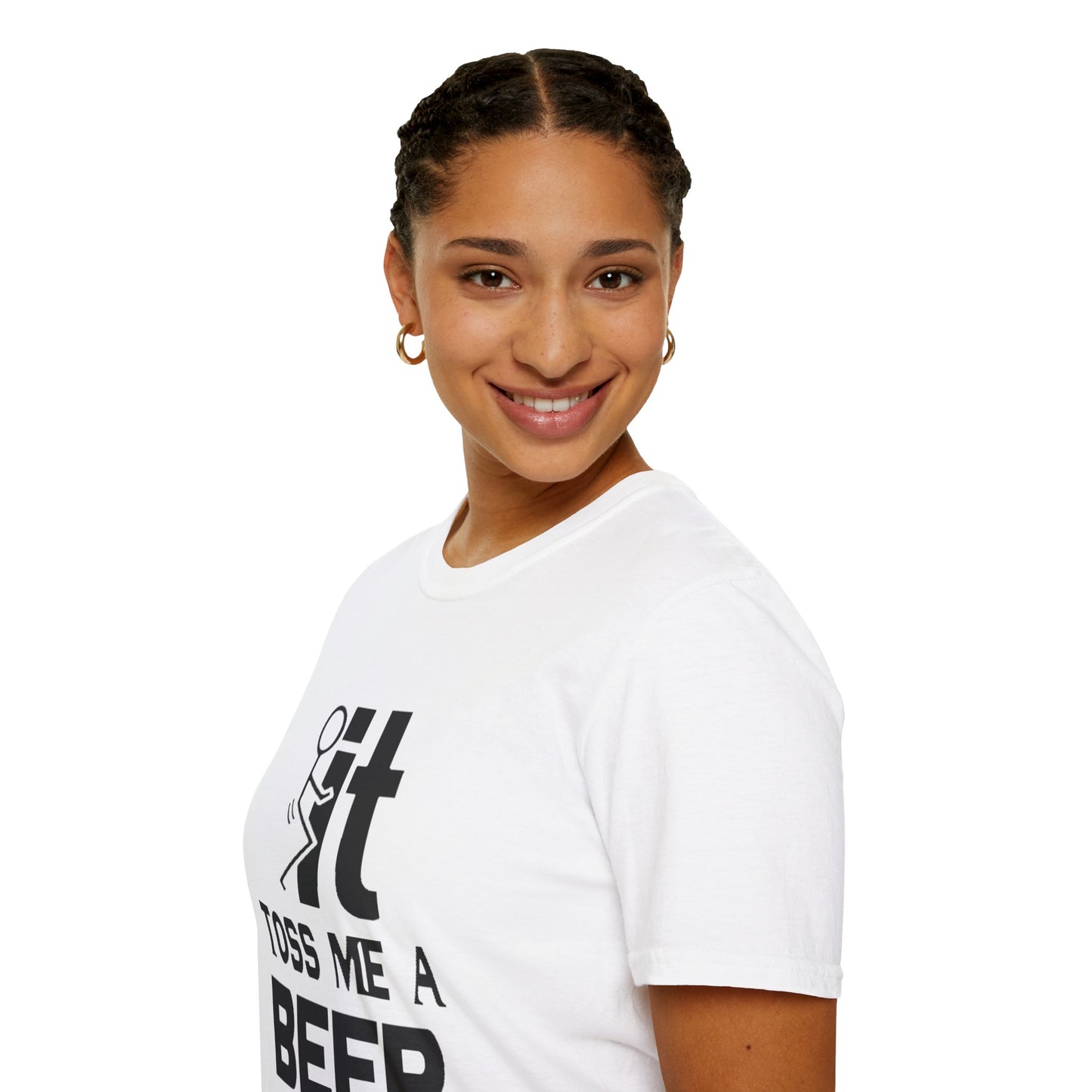 Funny 'Toss Me a Beer' T-Shirt – Beer Toss Party Tee