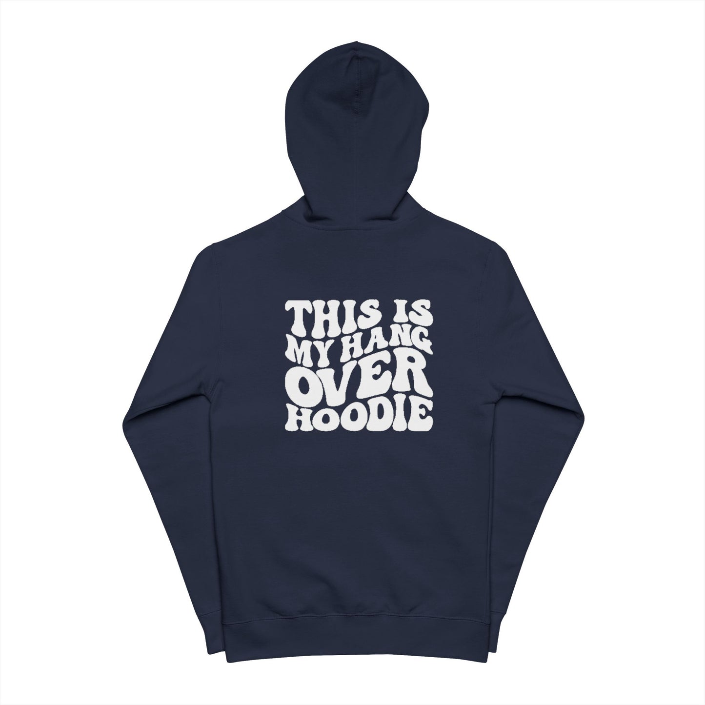 Hangover Hoodie – Funny Graphic Zip-Up Hoodie