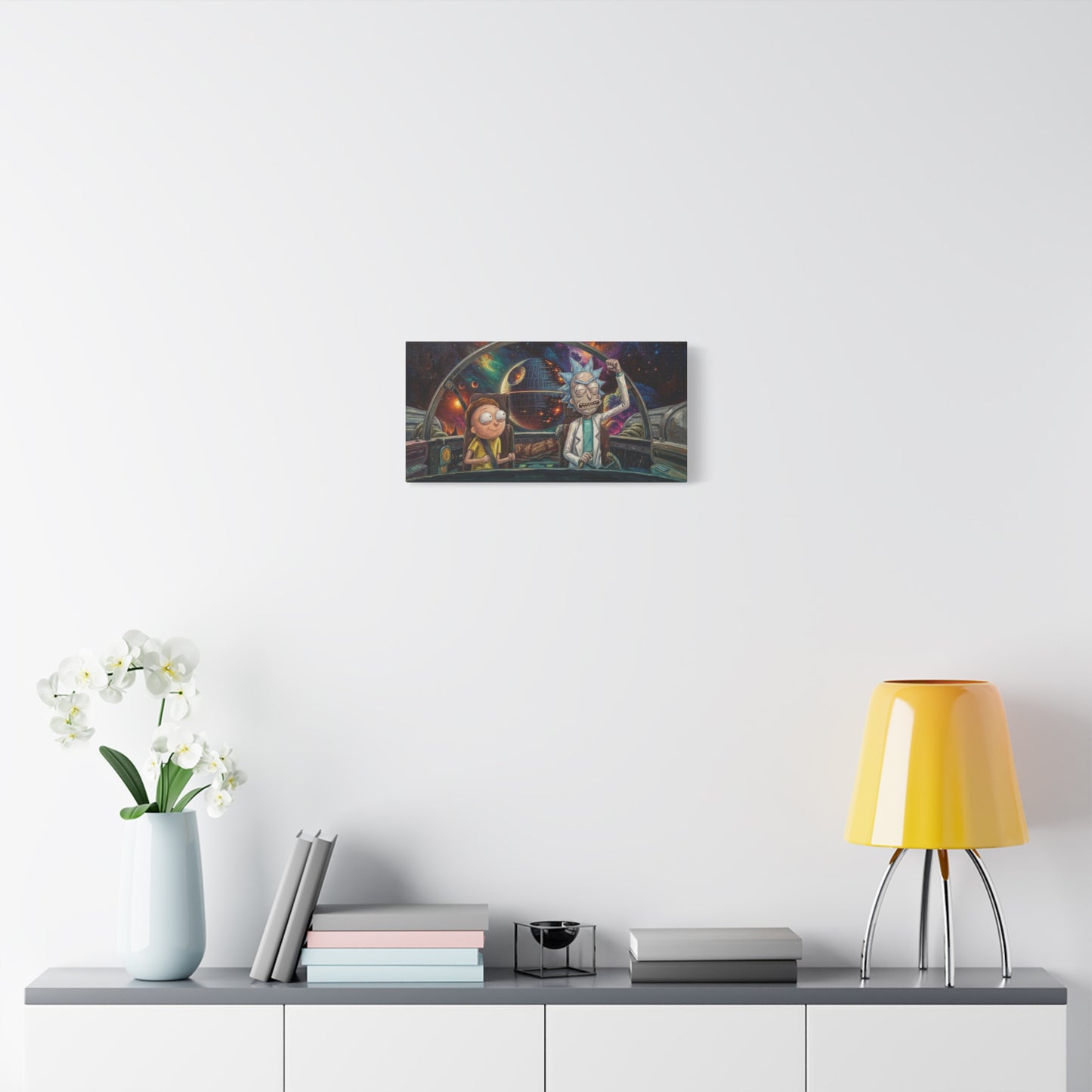 Ricks World 2 Abstract Canvas Wall Art — Matte Stretched 1.25"