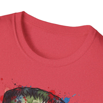 Frankenstein Watercolor Portrait T-Shirt