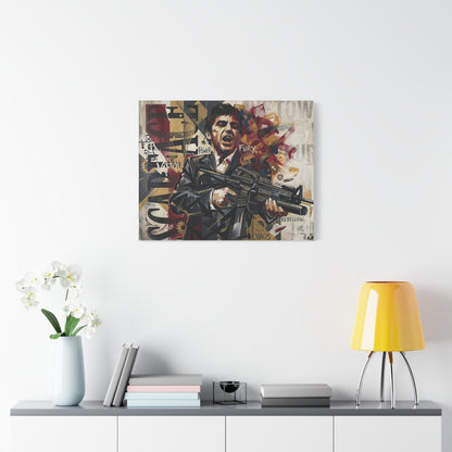 Tony's War Canvas Wall Art Print
