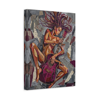 Lady Rock Canvas Art — Matte Stretched Canvas Print