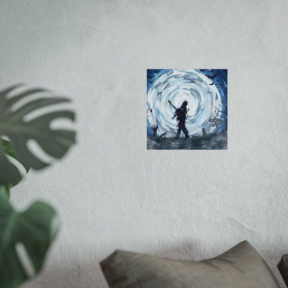 DMB Halloween Fine Art Poster Print — Rock Apocalypse Wall Art