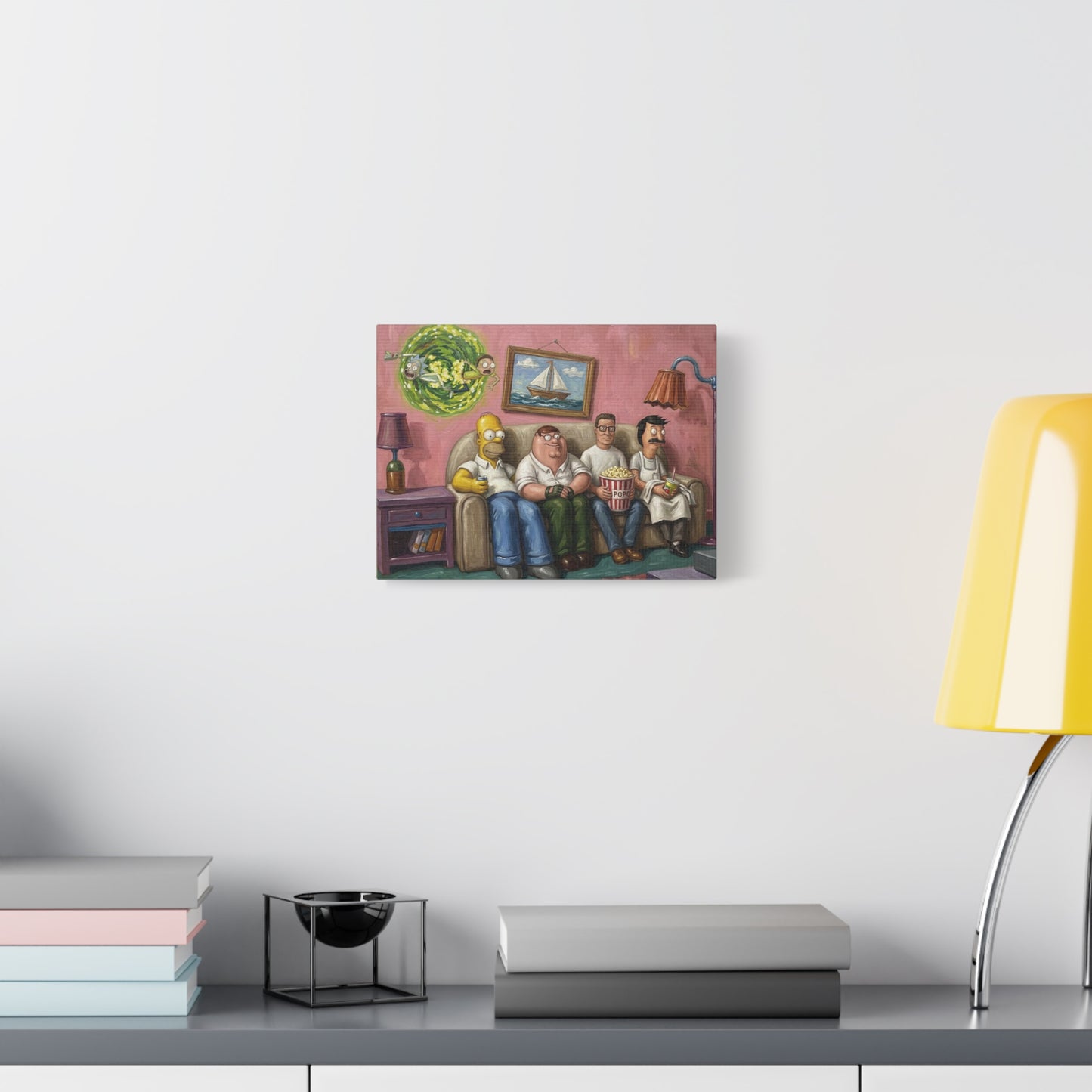 House Guest 2 Canvas Wall Art Print