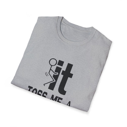 Funny 'Toss Me a Beer' T-Shirt – Beer Toss Party Tee