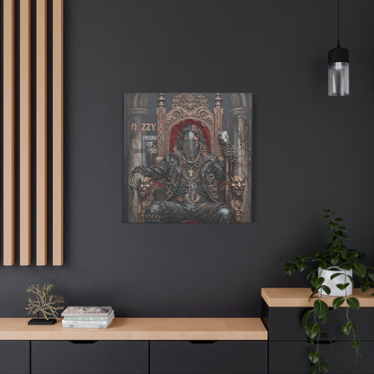 Prince Of Darkness Canvas Art — Matte Stretched Canvas Print