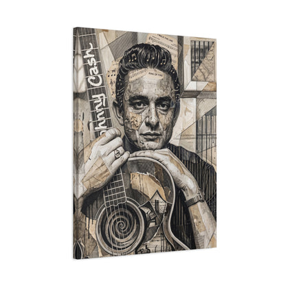 Jerry Portrait Matte Canvas Wall Art, Stretched 1.25"
