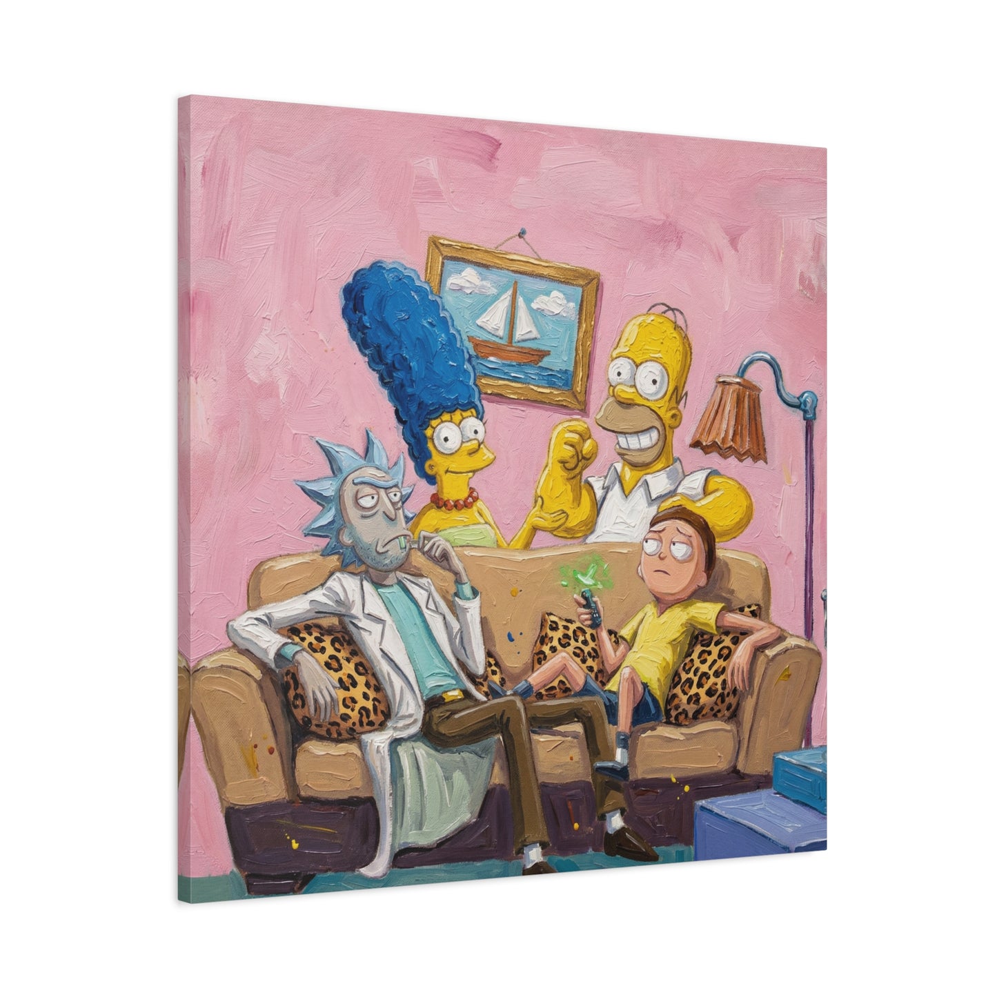 House Guest 1 Canvas Wall Art Print