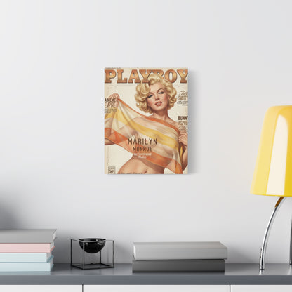 Monroe Portrait Matte Canvas Wall Art, Stretched 1.25"