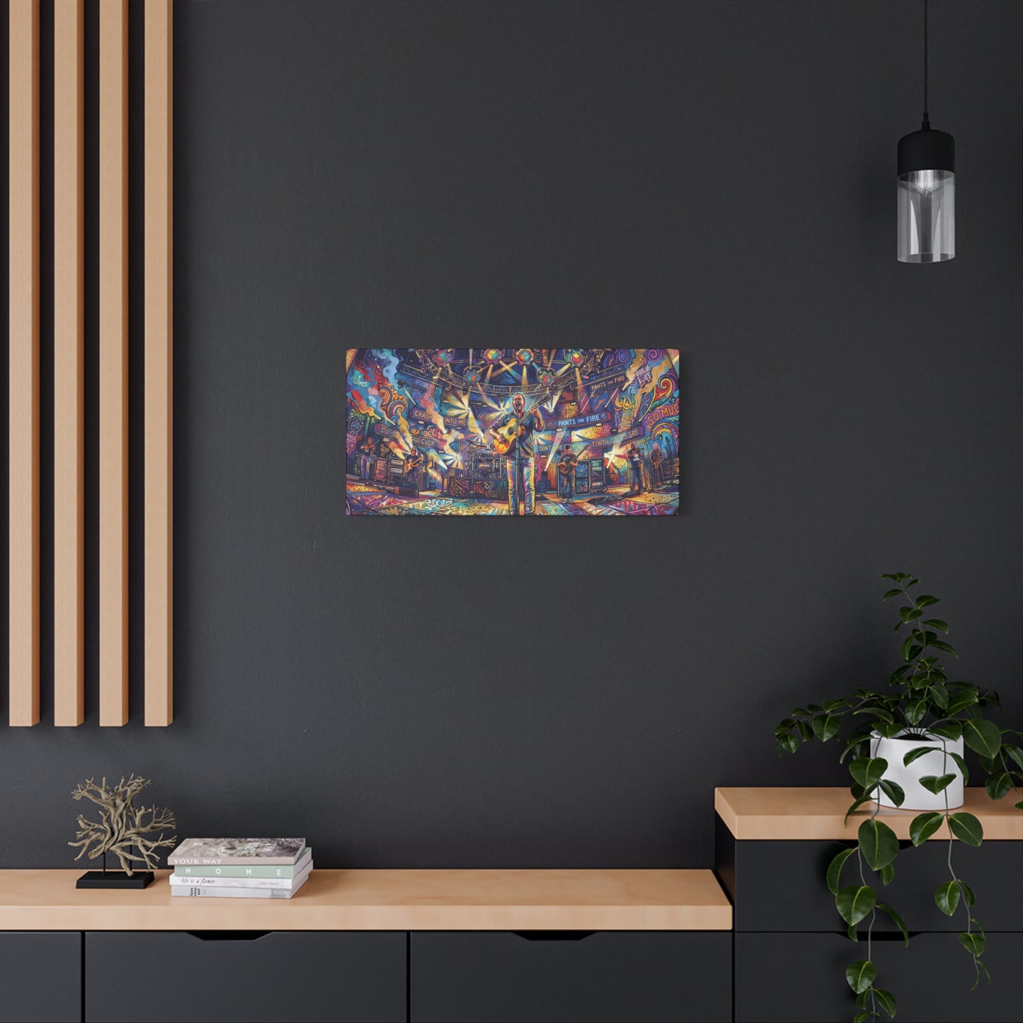 DMB "Dave" Concert Canvas Art — Matte Stretched Canvas Print