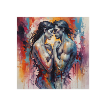 Romantic Embrace Fine Art Poster