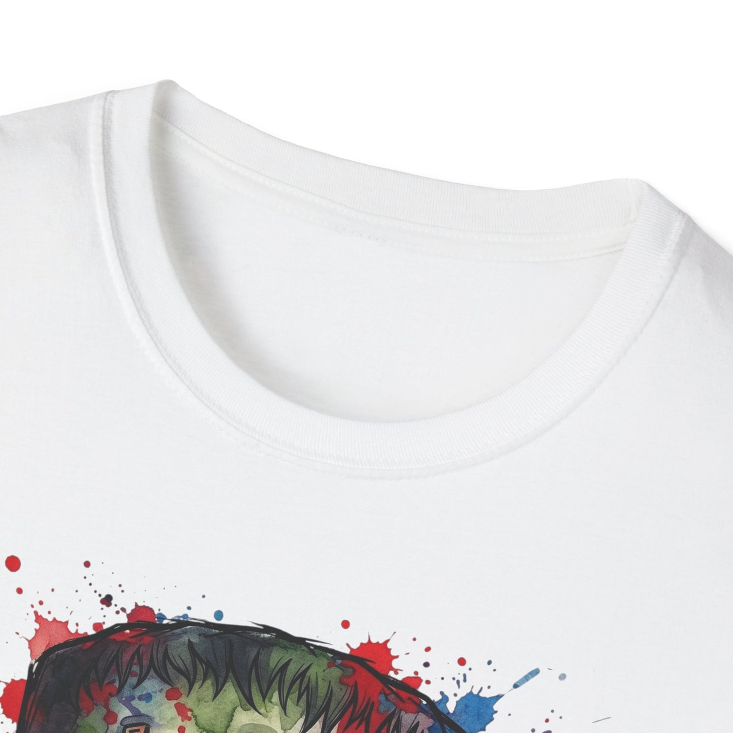 Frankenstein Watercolor Portrait T-Shirt