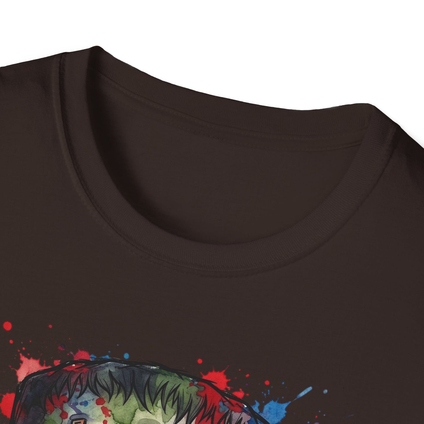 Frankenstein Watercolor Portrait T-Shirt