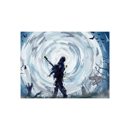 DMB Halloween Fine Art Poster Print — Rock Apocalypse Wall Art