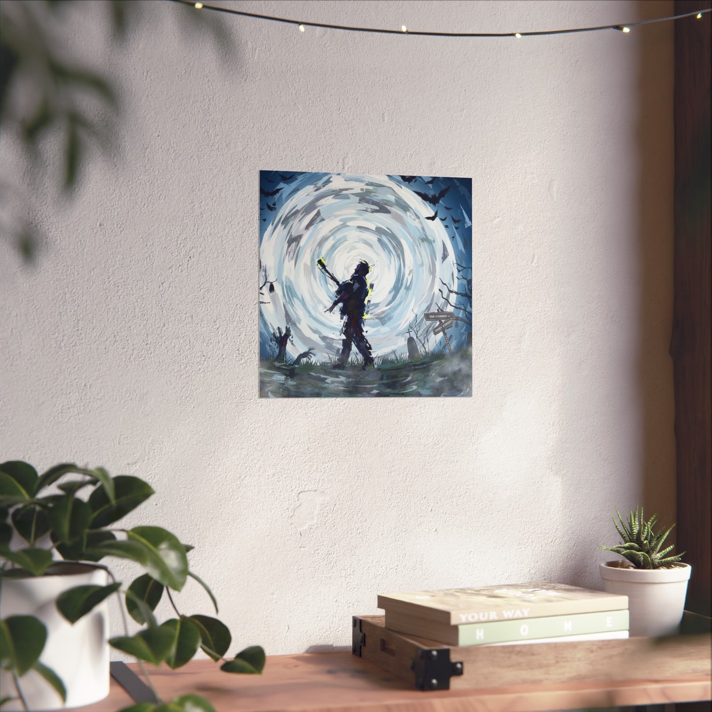 DMB Halloween Fine Art Poster Print — Rock Apocalypse Wall Art