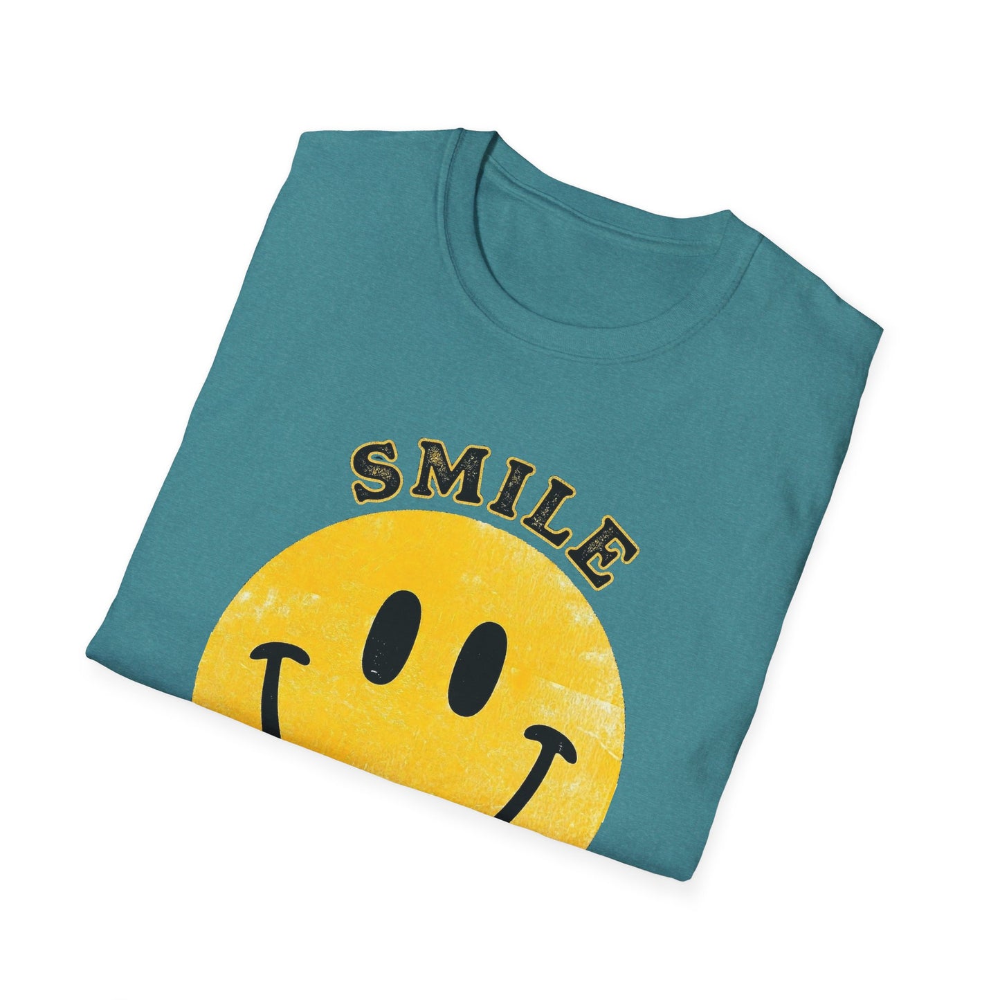 Wine Smile T-Shirt — "Smile I Found Wine" Retro Smiley Tee