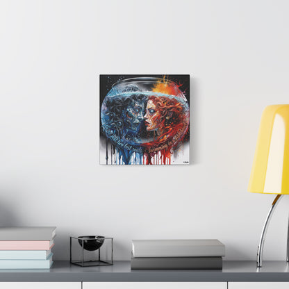 Two Lost Souls Canvas Art — Matte Stretched Canvas Print