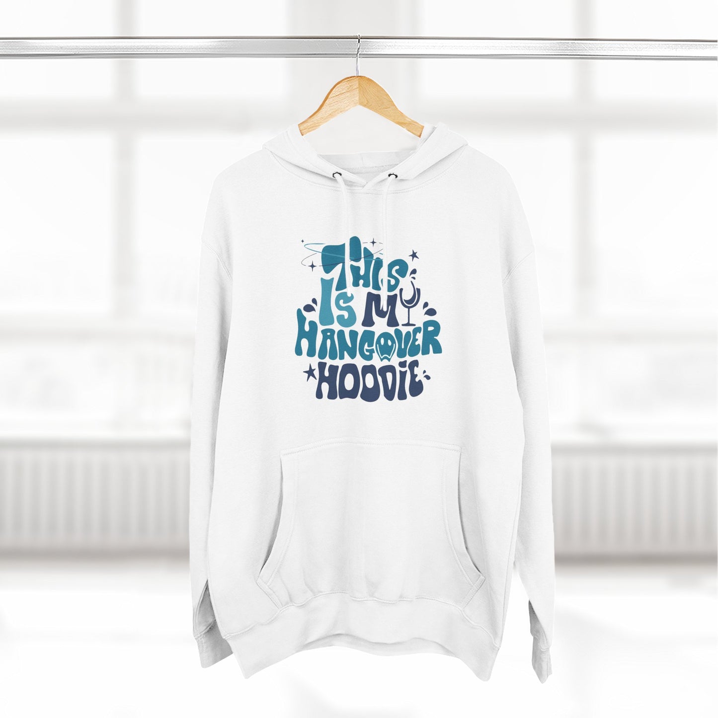 Hangover Hoodie – "This Is My Hangover Hoodie" Graphic Pullover