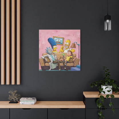 House Guest 1 Canvas Wall Art Print