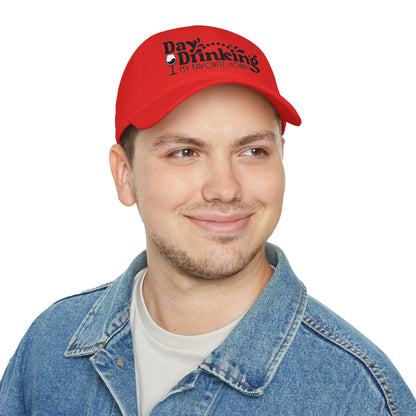 Baseball Cap — "Day Drinking My Favorite Hobby" Wine Lover Hat