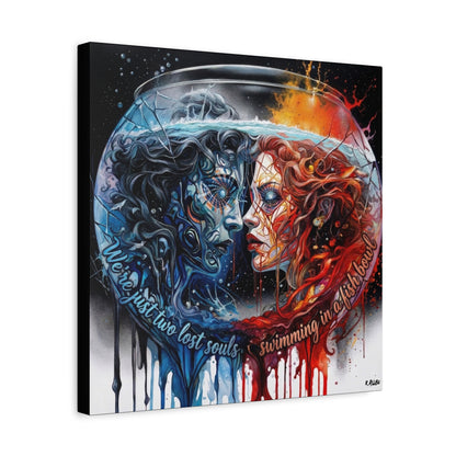 Two Lost Souls Canvas Art — Matte Stretched Canvas Print