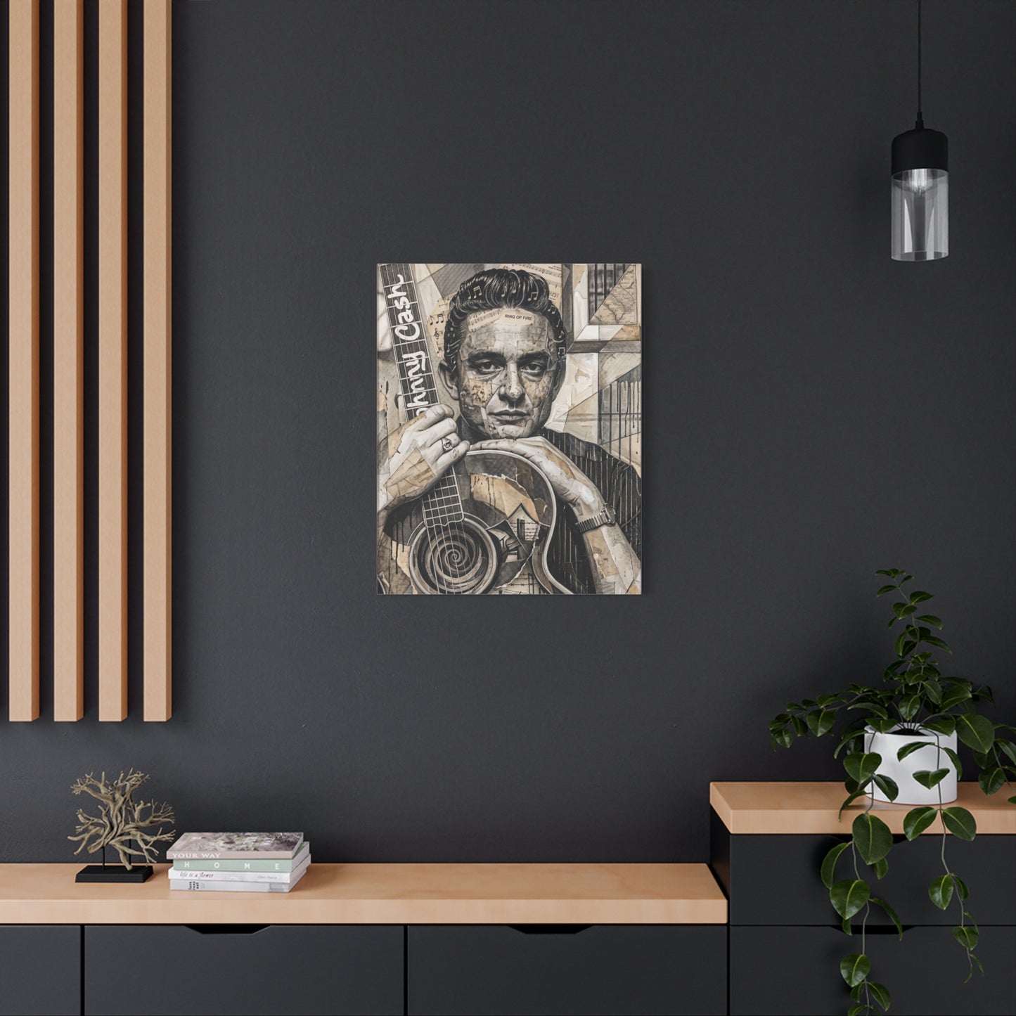 Jerry Portrait Matte Canvas Wall Art, Stretched 1.25"